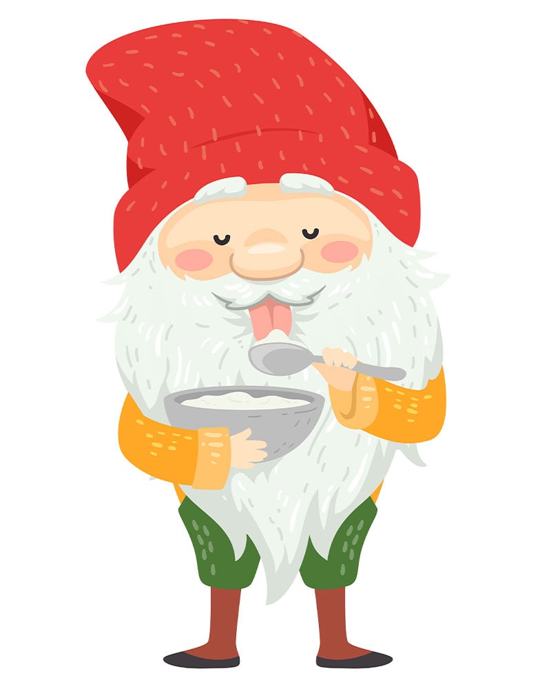 In Island kommt der Weihnachtstroll "Skyrgamur" in der Adventszeit zu Besuch. Legenden zufolge hat der Troll Super-Kräfte, die ihm von der Protein-Bombe verliehen werden.