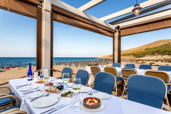 Mirablau Beach Restaurant im VIVA Cala Mesquida Resort Mallorca