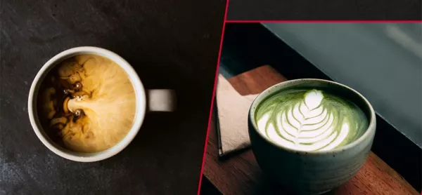 Matcha vs. Kaffee - wie gesund sind die Wachmacher?