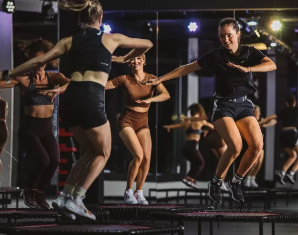 Jumping Fitness Trampolin