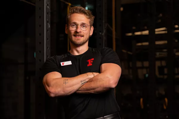 Foto von einem Personal Trainer
